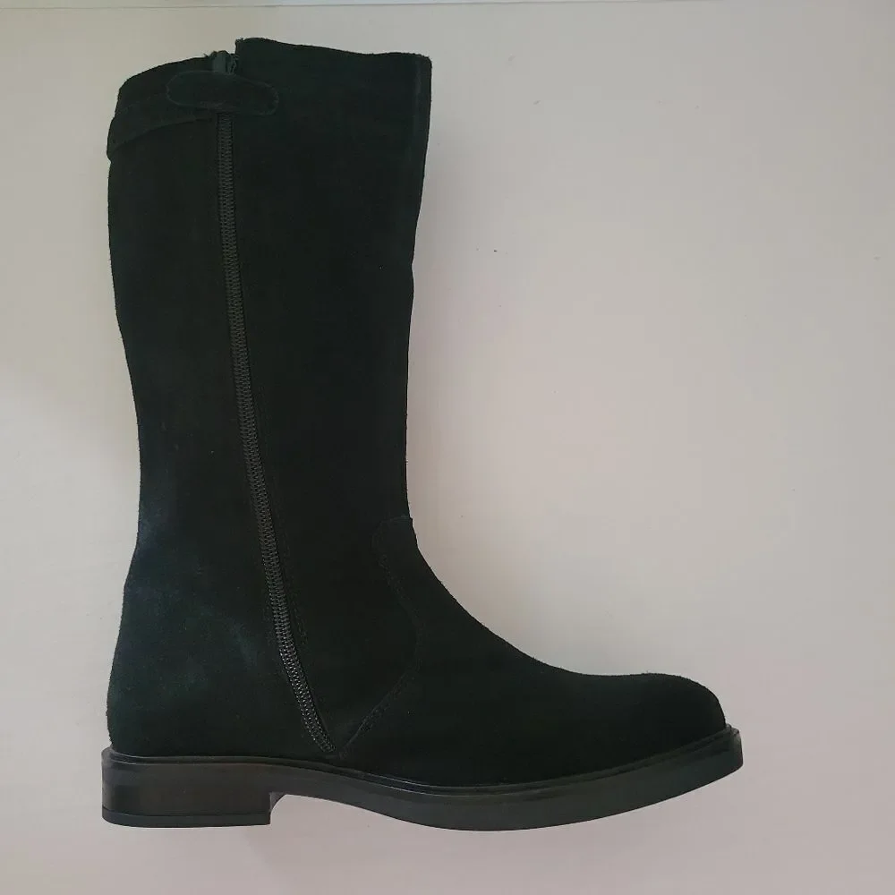 Lands' End Black Women's Suede Boots